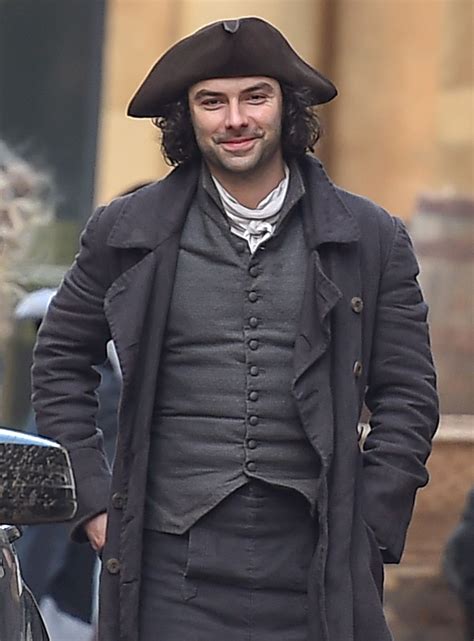 aidan turner of poldark on the stage screen — and ross
