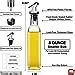 GMISUN Oz Olive Oil Bottle Dispenser Pack Leakproof Oil And Vinegar Dispenser Set With Clear