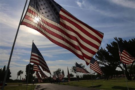 Memorial Day Flags At Grangeville Cemetery Gallery
