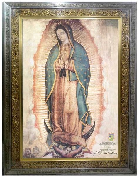 Cuadro En Lienzo Virgen De Guadalupe 15 X 2 M 550000 En