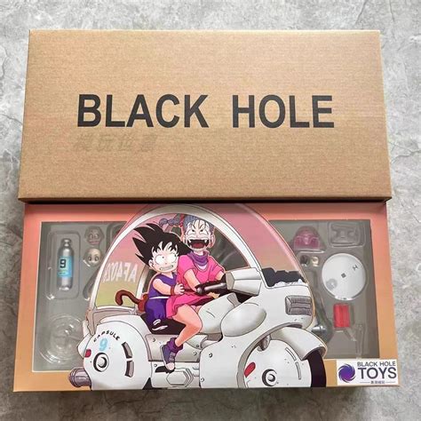 Black Hole Toys Kid Goku And Bulma With Motorcycle Hobbies And Toys Toys