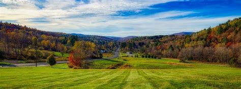 Vermont Fall Foliage Road Trip Scenic Drive Map The