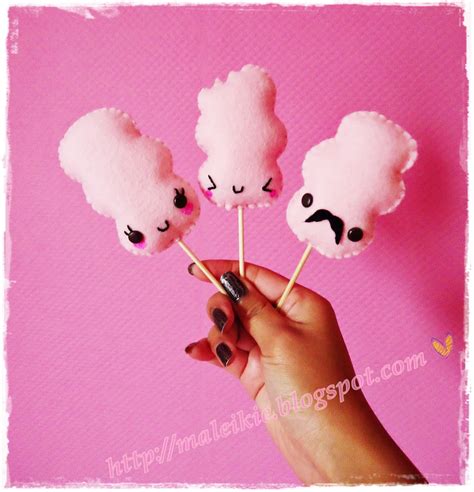 Chunkylicious ♥ Kawaii Crafts ♥ Cute Craft Felt Cotton Candy