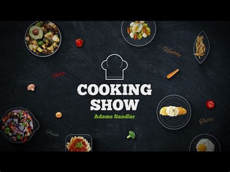 How to create after effects 3d. cooking show package | Broadcast Package | after effects ...