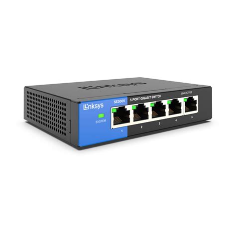 Linksys Se3005 5 Port Gigabit Ethernet Switch Linksys Us