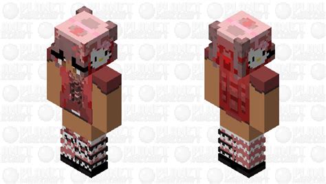 Pink Bean Minecraft Skin