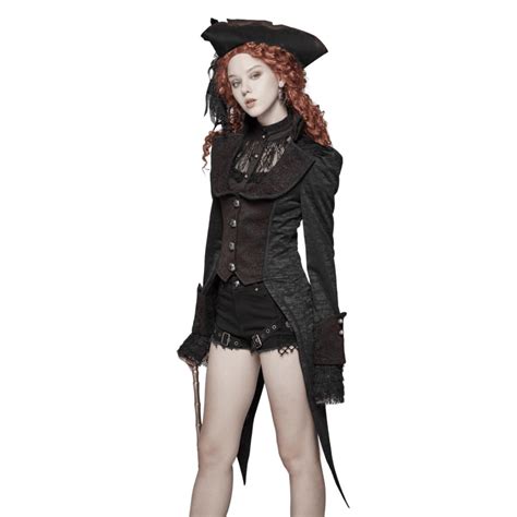 Gothic Dress Swallow Tail Coat In 2022 Gothic Dress Red Gothic