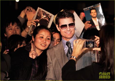Tom Cruise Olga Kurylenko Oblivion Japan Premiere Photo