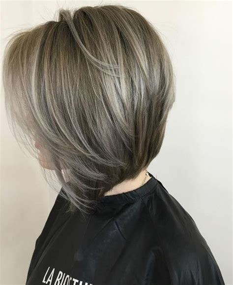 Gray Hair Color Ideas For Short Hairstyle 2017 For Older