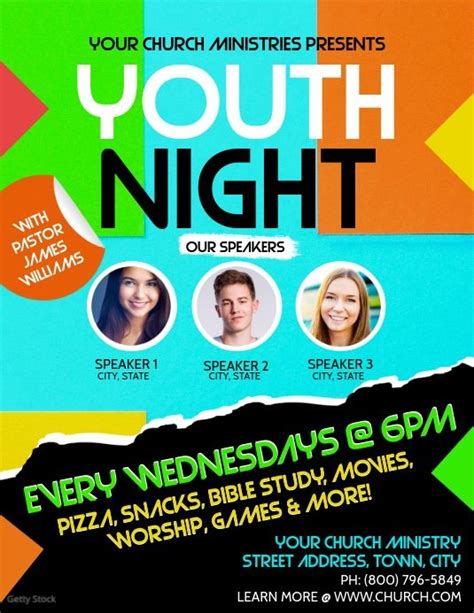 Youth Flyer Templates