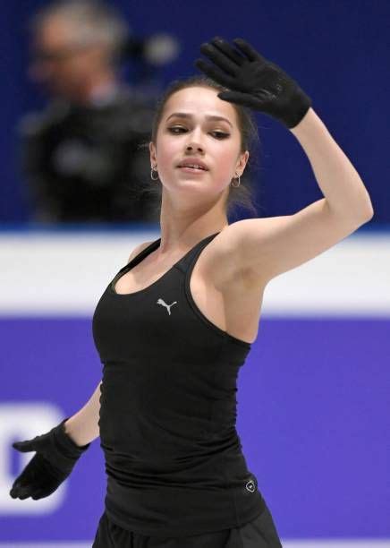 Alina Zagitova Of Russia In Action Ahead Of The Isu World Figure Artofit