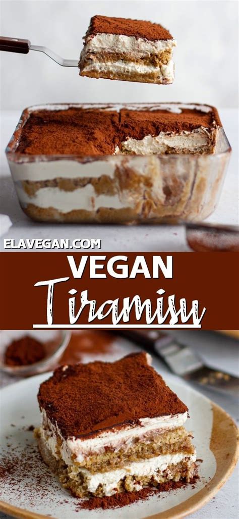 This Vegan Tiramisu Is The Perfect Year Round Dessert For Coffee Lovers Combining Fluffy Sponge