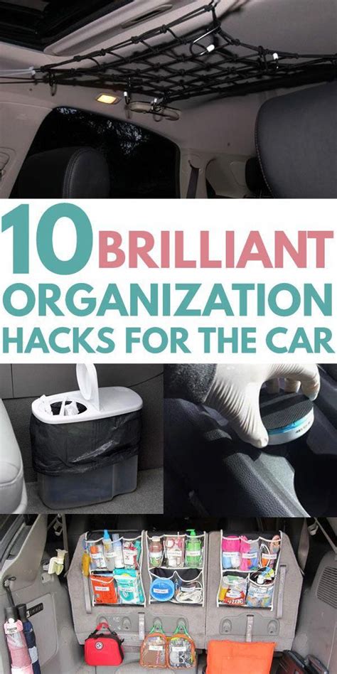 Car Organization Is Easy With These Creative Diy Ideas Find Tricks And