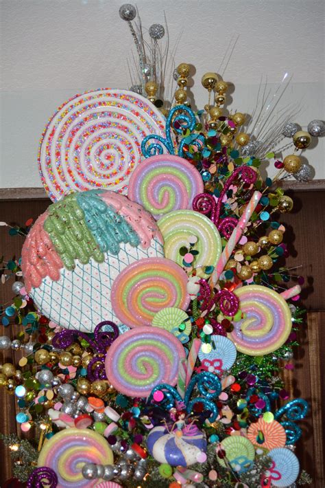Candyland Christmas Tree Decor