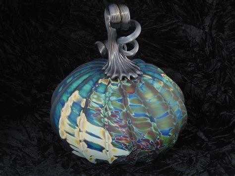 Pumpkin Art Pumkin Glass Pumpkins Gourds Hand Blown Glass Squash