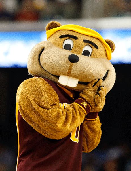 Crazy College Mascots Mascot Minnesota Gophers Minnesota