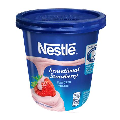 Nestle Yogurt Strawberry Ubicaciondepersonascdmxgobmx