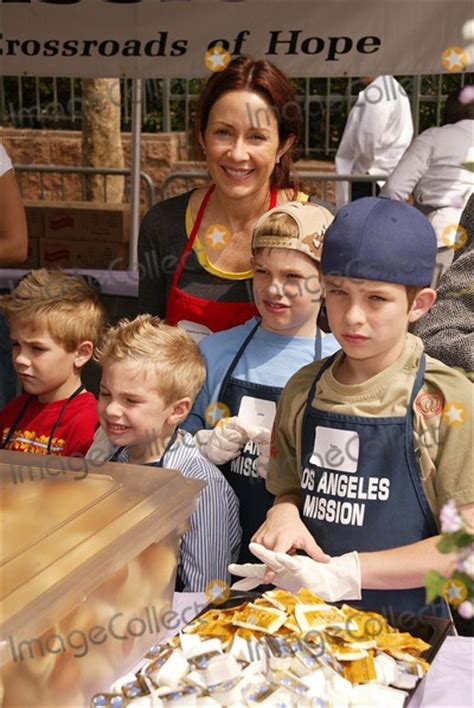 Photos And Pictures Patricia Heaton And Sons At The Los Angeles