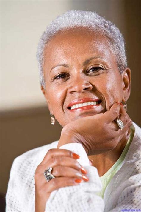 This is a perfect example of short hairstyles for black women with round faces. 7 Amazing Hair Styles for Black Women over Fifty Years ...