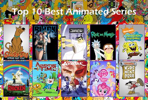 My Top 10 Best Animated Series By Td Camper On Deviantart