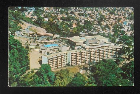 1965 Birdseye View Trinidad Hilton Hotel Port Of Spain Trinidad