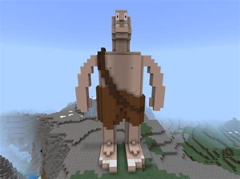 I Made This Giant Today Minecraft