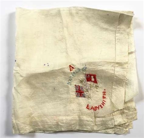 Boer War Souvenir Of Ladysmith Handkerchief