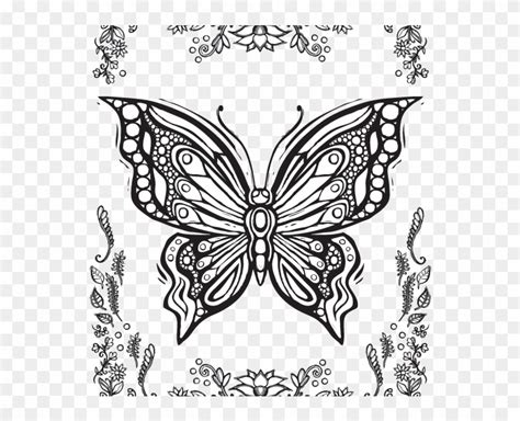 Amazing Awesome Butterfly Coloring Pages For Adults
