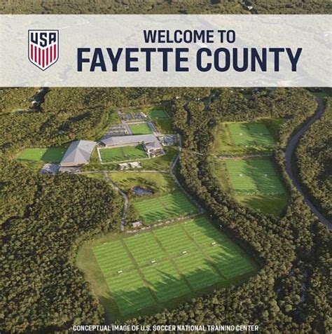 Us Soccer Announce Web Site Of Brand Name New Nationwide Coaching Heart In Fayette County