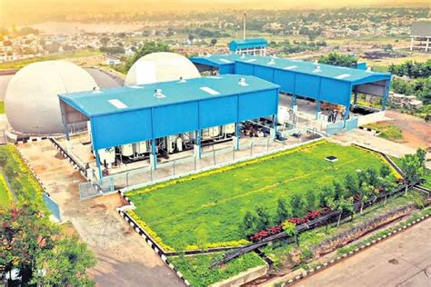 Telangana Indias Largest Landfill Based Biogas Plant Inaugurated In