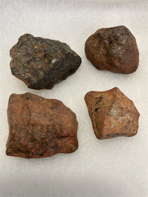 Millbillillie Meteorite Lot Of 4 Pieces 60 Grams Total Ebay