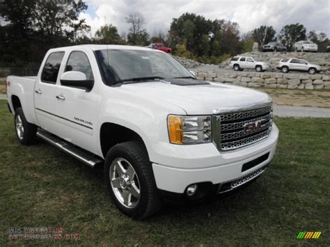 2012 Gmc Sierra 2500hd Denali Crew Cab 4x4 In Summit White Photo 2