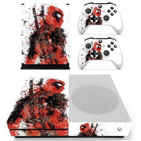 For Xbox One S Vinyl Skin Sticker Deadpool Decals For The Xbox One S