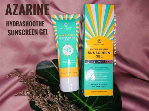 Azarine Hydrashoothe Sunscreen Gel Spf 45