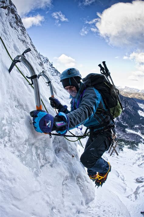 Ice Climbing By Tomaž Bradeško Ice Climbing Climbing Rock Climbing