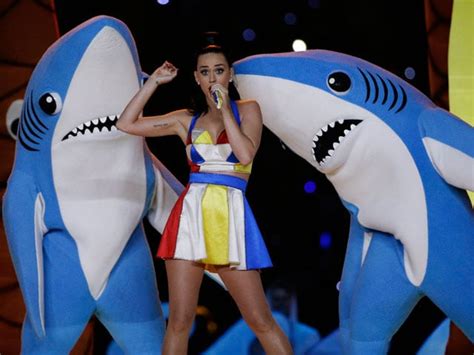 Katy Perry Dazzles At Super Bowl Halftime Show