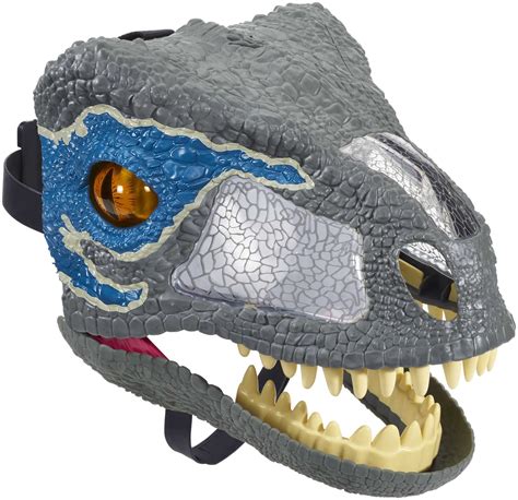Buy Jurassic World Velociraptor Blue Chomp N Roar Electronic With Opening Jaws 3 Levels Of