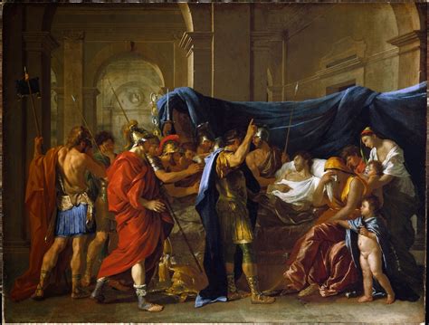 Nicolas Poussin The Death Of Germanicus 1628