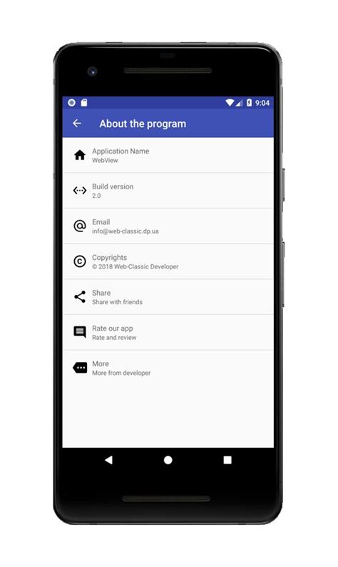 Android webview is a system component powered by chrome that allows android apps to display web content. WebView Android App Template by WebClassicStudio | Codester