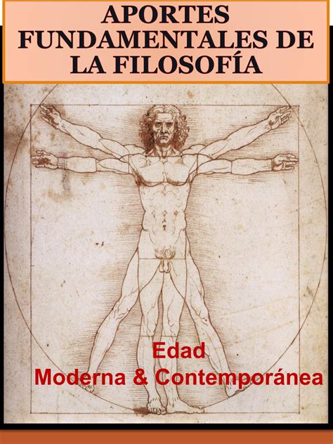 Aportes De La Filosofía Moderna Y Contemporánea By Alain Roy Montalvo