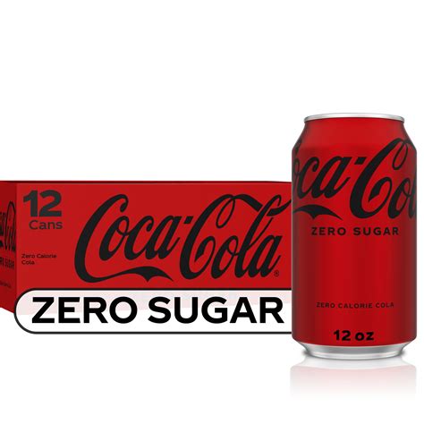 Buy Coke Zero Sugar Soda Soft Drink 12 Fl Oz 12 Pack Online At