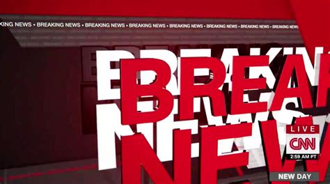 Cnn Gets New Breaking News Look Newscaststudio