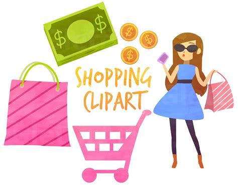 Shopping Clipart Fashion Clipart Shopping Bags Clipart For Personal