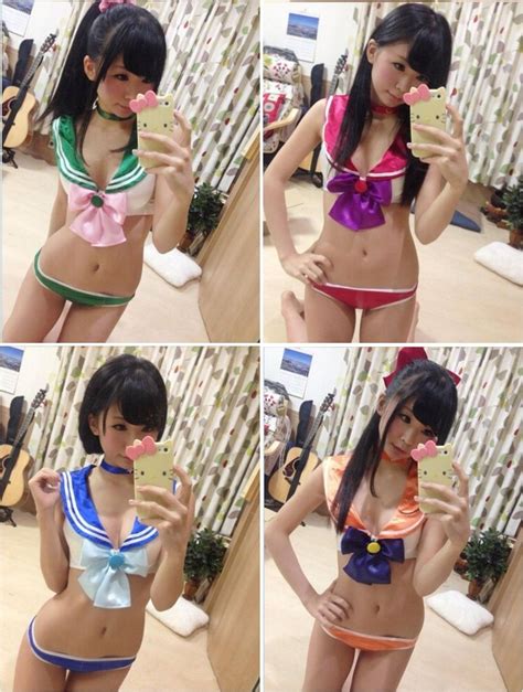 Kawaii Clothing Sailor Moon Bikini Wh008 Online Store