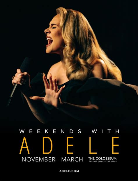 Adele Weekends With Adele The Colosseum Las Vegas February 17 2024
