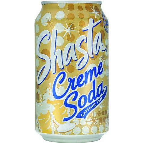 Shasta Cream Soda 12 Ounce Cans Pack Of 24