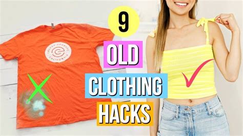 9 Diy Clothing Hacks For Girls Revamping Old Clothes Into New