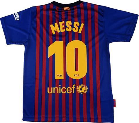 Fc Barcelona Camiseta Réplica Infantil Primera Equipación 20182019