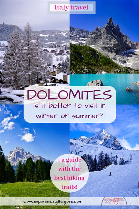 When Is The Best Time To Visit The Dolomites Winter Or Summer No