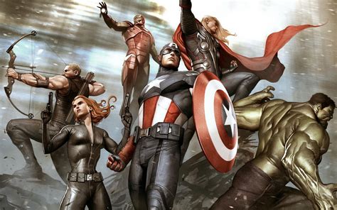 Avengers Marvel Comics Artwork Wallpaperhd Superheroes Wallpapers4k
